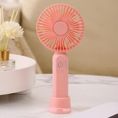Mini ventilatore portatile M9 Ventilatore da tavolo per ricarica USB da esterno 2500 mAh (rosa)