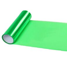 2 pezzi Pellicola protettiva per fari per auto Pellicola per fanale posteriore Pellicola per fendinebbia per moto, dimensioni: 30 x 100 cm (verde)