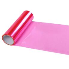 2 pezzi Pellicola protettiva per fari per auto Pellicola per fanale posteriore Pellicola per fendinebbia per moto, dimensioni: 30 x 100 cm (rosa)