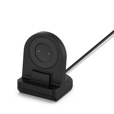 Per Honor Watch GS 3i Smart Watch Staffa di ricarica in silicone (nero)