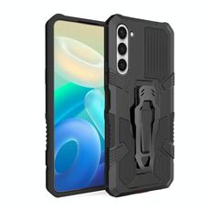 Per Samsung Galaxy S23 + 5G Armor Warrior Custodia antiurto per PC + TPU (nero)