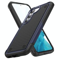 Per Samsung Galaxy S23 + 5G PC + TPU Custodia protettiva antiurto per telefono (blu + nero)