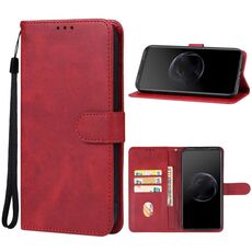 Per Asus ROG Phone 7 Custodia in pelle per telefono (rosso)
