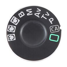 Quadrante modalità oem in ferro di ricambio per Canon EOS 7D / 5D Mark II EDA004480604