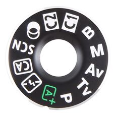 Per Canon EOS 80D OEM Mode Dial Iron Pad