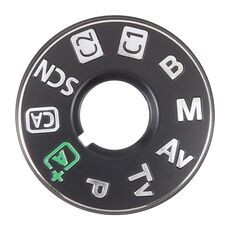 Per Canon EOS 6D Mark II quadrante modalità OEM Pad in ferro