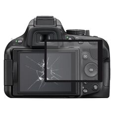 Lente esterna per schermo LCD in materiale acrilico Nikon D5200