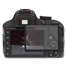 Lente esterna per schermo LCD in materiale acrilico Nikon D3400
