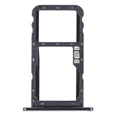Per Lenovo Z5 L78011 Vassoio scheda SIM + Vassoio scheda SIM / Vassoio scheda micro SD (grigio)