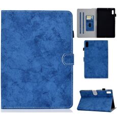 Custodia protettiva per tablet Lenovo Tab P11 Gen 2 in tessuto stile marmo Texture PU (blu)