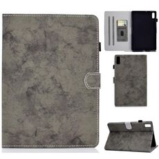 Custodia protettiva per tablet Lenovo Tab P11 Gen 2 in tessuto stile marmo Texture PU (grigio)
