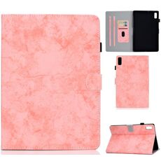 Custodia protettiva per tablet Lenovo Tab P11 Gen 2 in tessuto stile marmo Texture PU (rosa)
