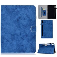Custodia protettiva per tablet Lenovo Tab P11 Pro Gen 2 in tessuto stile marmo Texture PU (blu)