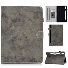 Custodia protettiva per tablet Lenovo Tab P11 Pro Gen 2 in tessuto stile marmo Texture PU (grigio)