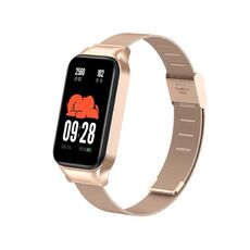 Per cinturino per orologio in metallo con fibbia Milan Redmi Band 2 (oro rosa)