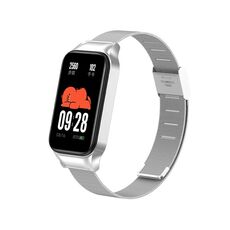 Per cinturino per orologio in metallo con fibbia Milan Redmi Band 2 (argento)