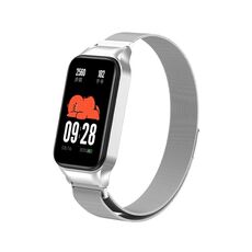 Per cinturino per orologio in metallo magnetico Redmi Band 2 Milano (argento)