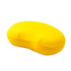 Cuscino in memory foam Cuscino per il pane Cuscino per il collo Allevia la pressione cervicale 42 x 21,5 x 10 cm (giallo)