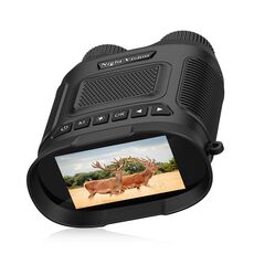 DT29 Binocolo con schermo IPS da 3 pollici Binocolo digitale Visione notturna (nero)