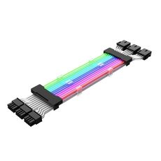 Cavo di alimentazione per scheda grafica 3x8pin Nero 5V ARGB Neon Colour Line