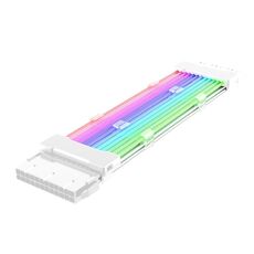 Cavo luce alimentatore scheda madre 24 pin bianco 5 V ARGB linea colore neon