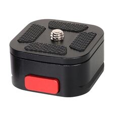 Z049 Quartet Mini Morsetto per piastra a sgancio rapido per fotocamera DSLR Videocamera Treppiede Monopiede