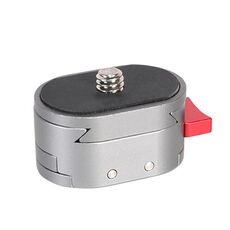 Morsetto per piastra a sgancio rapido Mini Gimbal Z056 per monopiede per treppiede per videocamera DSLR