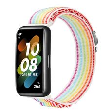 Per cinturino per orologio in nylon con cinturino Huawei Band 7 (colorato)