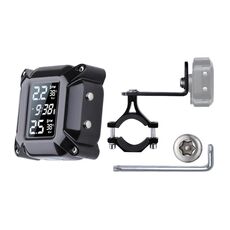 Monitor della pressione dei pneumatici per motociclette antivibranti M6 con supporto a vite antifurto