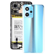 Per Realme 9 Pro+ Cover posteriore batteria originale con copriobiettivo fotocamera (blu)