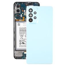 Per Samsung Galaxy A73 5G SM-A736B Cover posteriore batteria originale con copriobiettivo fotocamera (verde)
