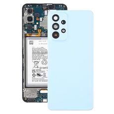 Per Samsung Galaxy A33 5G SM-A336B Cover posteriore batteria originale con copriobiettivo fotocamera (blu)