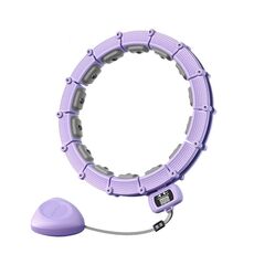 Smart Addominale Anello Vita Trainer Magnete Massaggio Perdita di peso Attrezzatura per esercizi Viola (21 nodi)