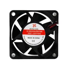 XIN RUI FENG 12V Oil Bearing Ventola di raffreddamento CC silenziosa da 6 cm