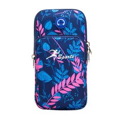 Borsa da polso all'aperto per borsa da braccio per telefono cellulare BO28 (blu)