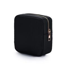 MS-350 Borsa cosmetica impermeabile in nylon color caramella (nera)