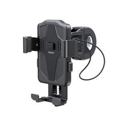 Yesido C94 staffa di navigazione per telefono con clip elastica per bicicletta/moto (nero)