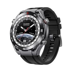 3 pezzi stile più lungo per Huawei Watch Ultimate cinturino di ricambio in silicone (nero)