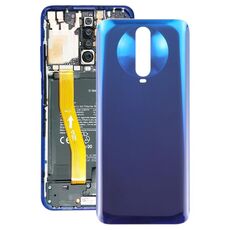 Per Xiaomi Poco X2 Cover posteriore per batteria in vetro OEM (blu)