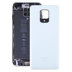 Per Xiaomi Redmi Note 9 Pro Max Coperchio posteriore batteria in vetro OEM (bianco)