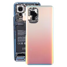 Per Xiaomi Mi 11i 5G Coperchio posteriore batteria in vetro OEM (argento)