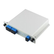 Splitter ottico PLC plug-in 4 in 1 Splitter in fibra ottica portante SC