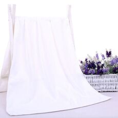 70x140 cm Asciugamano da bagno grande ispessito nano Parrucchiere Salone di bellezza Adulto con asciugamano morbido assorbente (bianco)