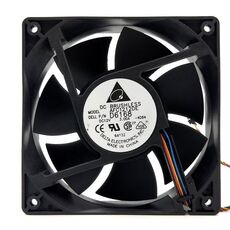 AFC1212DE 12cm 12V 3A Ventola di raffreddamento DC con doppio cuscinetto a sfera (nero)