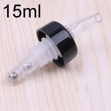 3pcs quantitativo vino versatore vino rosso tappo vino tappo 15ml trasparente