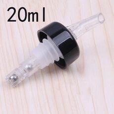 3pcs quantitativo vino versatore vino rosso tappo vino tappo 20ml trasparente