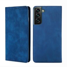 Per Samsung Galaxy S23 + 5G Skin Feel Custodia magnetica orizzontale in pelle per telefono a conchiglia (blu)
