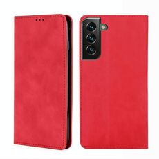 Per Samsung Galaxy S23 + 5G Skin Feel Custodia magnetica orizzontale in pelle per telefono a conchiglia (rosso)