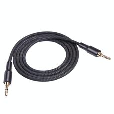 2130 Cavo audio maschio da 3,5 mm a maschio da 3,5 mm, lunghezza: 1 m (nero)