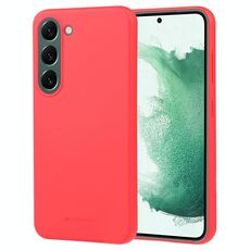 Per Samsung Galaxy S23 5G Custodia morbida in TPU liquido GOOSPERY SOFT FEELING (rosso)